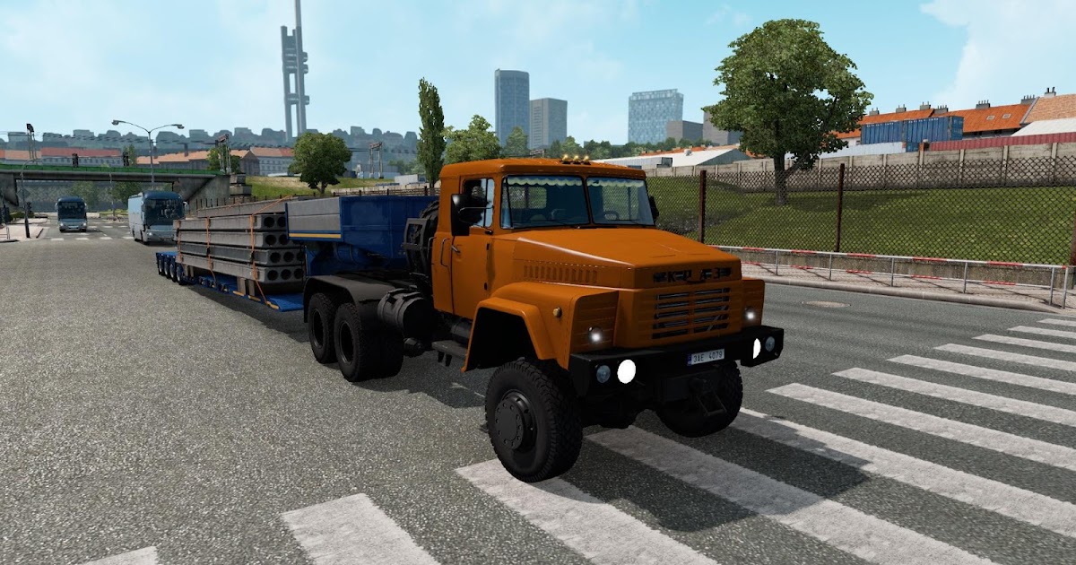 ETS 2 Kraz 255260 Kamyon Modu (1.39)