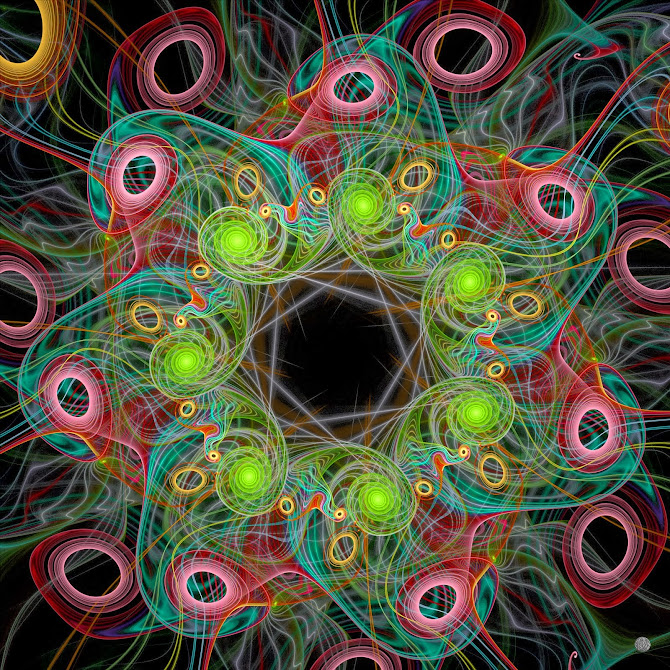 Mandala spiral, jwf.