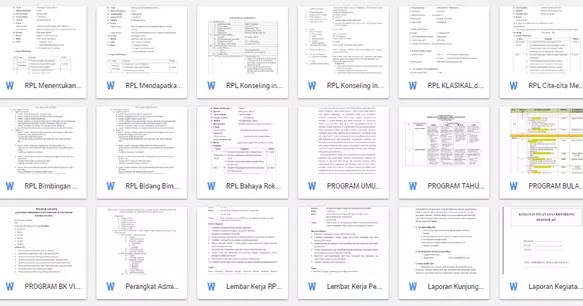 Contoh Program BK (Bimbingan Konseling) SMP Kurikulum 2013