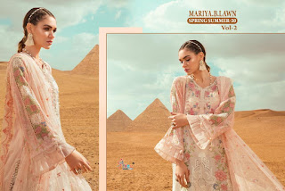 Shree fab Mariya B lawn Spring Summer 20 vol 2 pakistani Suits