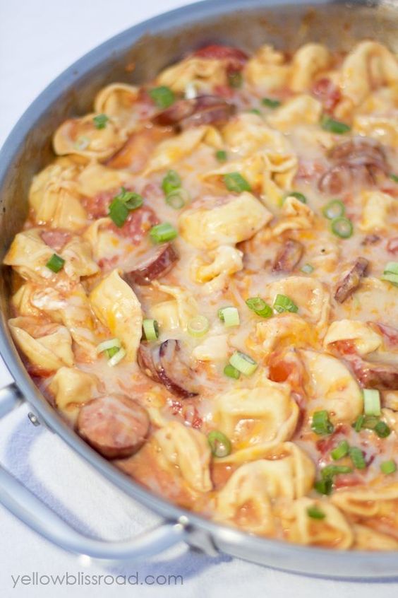 ONE PAN CREAMY TORTELLINI AND SMOKED SAUSAGE #recipes #pastarecipes #easypastarecipes #food #foodporn #healthy #yummy #instafood #foodie #delicious #dinner #breakfast #dessert #lunch #vegan #cake #eatclean #homemade #diet #healthyfood #cleaneating #foodstagram ONE PAN CREAMY TORTELLINI AND SMOKED SAUSAGE #recipes #pastarecipes #easypastarecipes #food #foodporn #healthy #yummy #instafood #foodie #delicious #dinner #breakfast #dessert #lunch #vegan #cake #eatclean #homemade #diet #healthyfood #cleaneating #foodstagram
