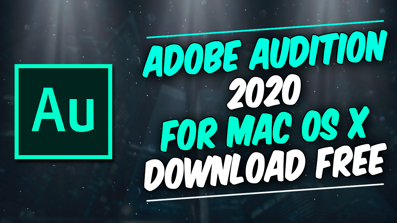 similar program to adobe audition for mac