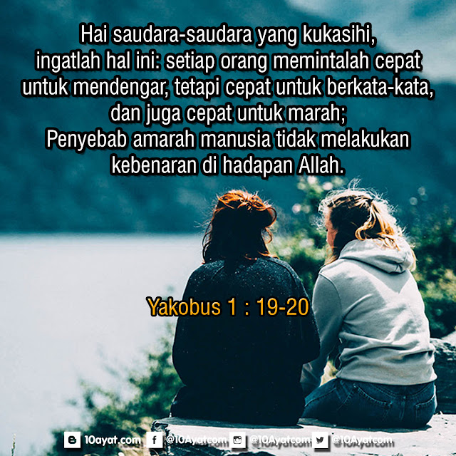 Yakobus 1 19 20