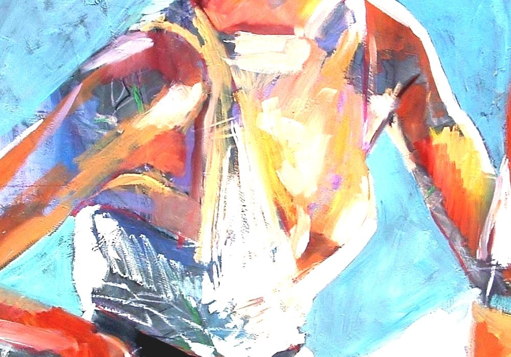 Figurative Art - Abstract Human Figure