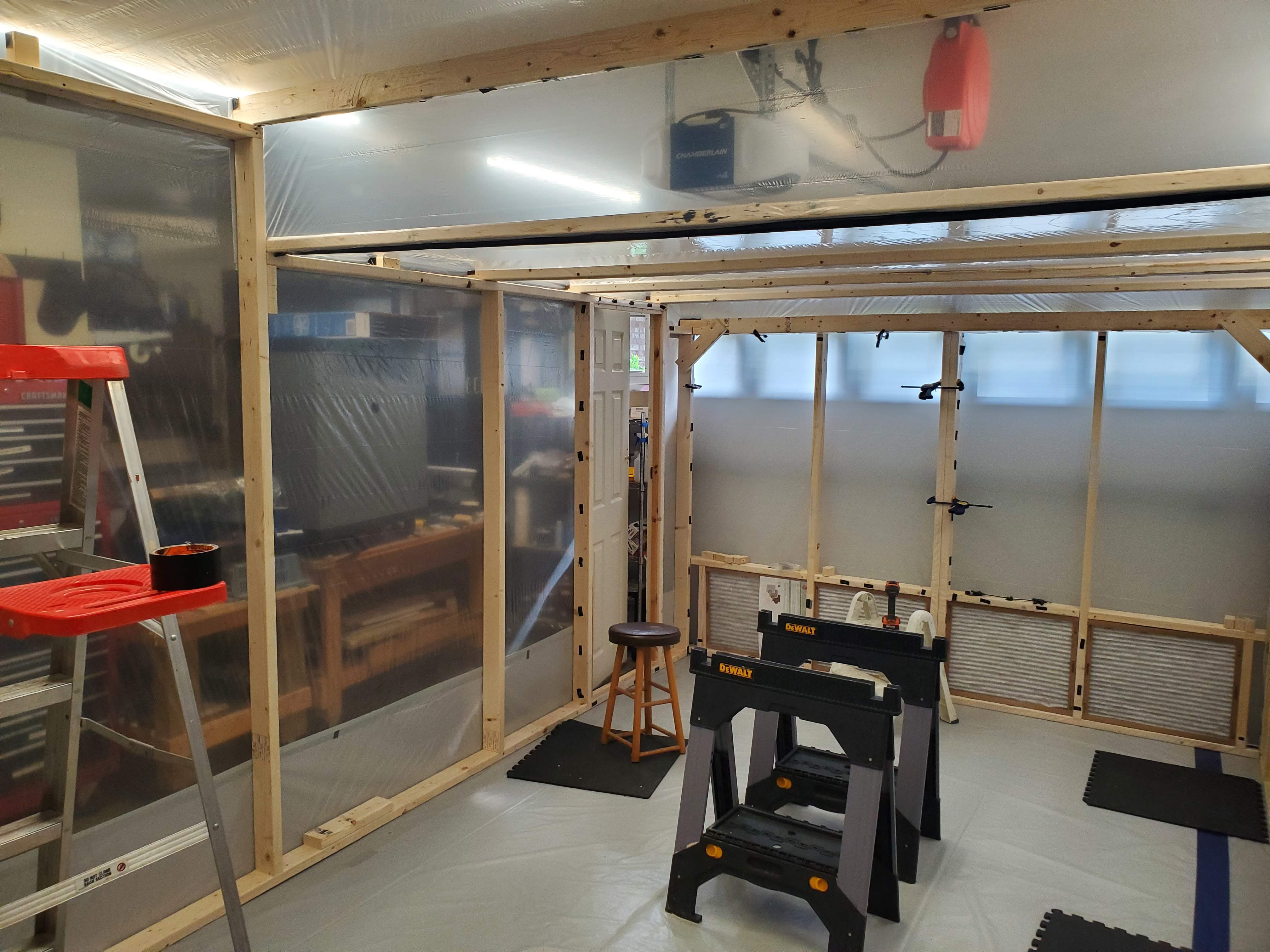 Just Highlander 371 Paint booth work