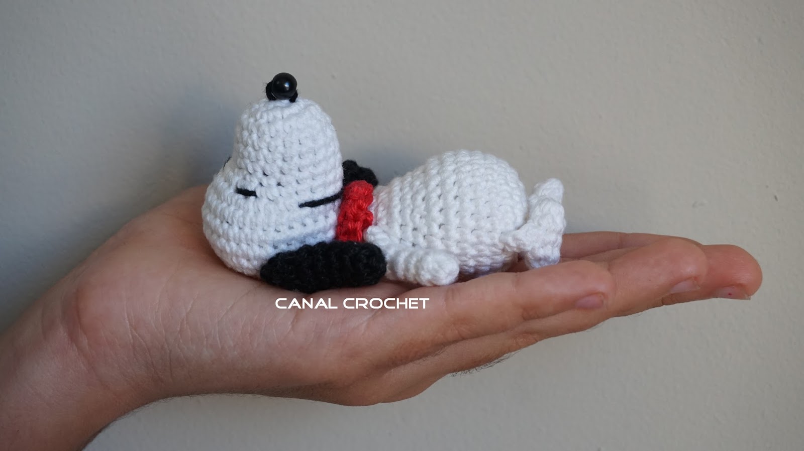 CANAL CROCHET Snoopy Amigurumi Tutorial canal-crochet-snoopy-amigurumi-tutorial