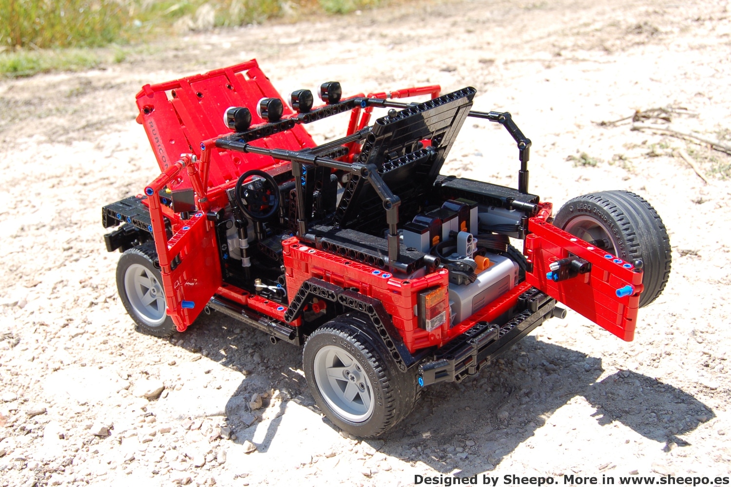 lego rc jeep