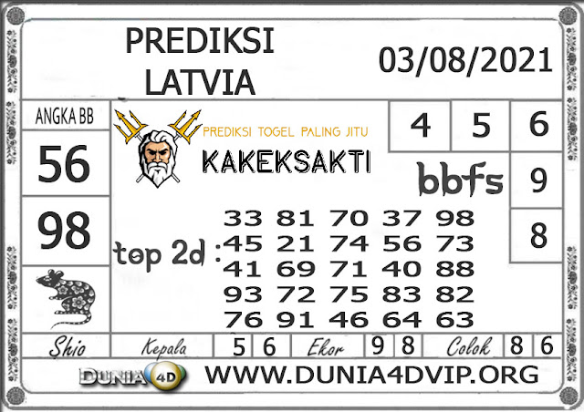 Prediksi Togel LATVIA DUNIA4D 03 AGUSTUS 2021 Prediksi Togel LATVIA DUNIA4D 03 AGUSTUS 2021