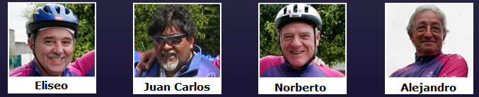 Integrantes principales de la Peña Puente de América