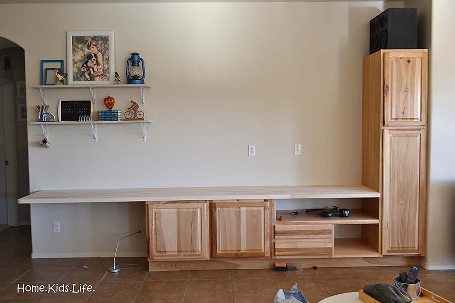 Home Kids Life Building A Media Center The Countertop