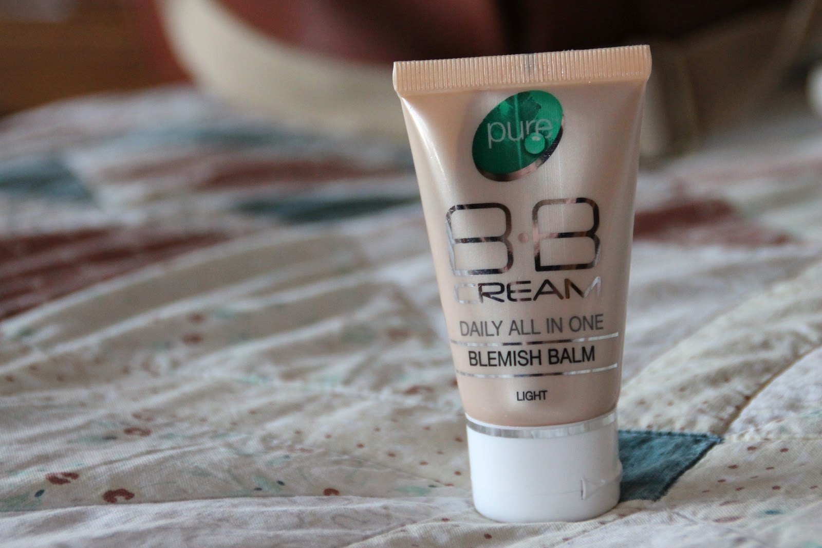 Pure BB Cream Light Blemish Balm Review BethMayBlogs Beauty and Lifestyle Blog
