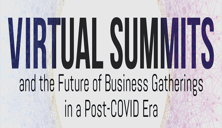 Virtual Summits and the Future of Business Gatherings in a Post-COVID Era #infographic