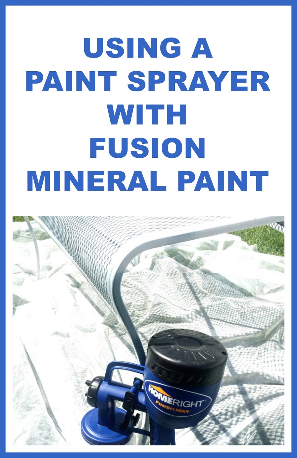Paint Outdoor Furniture