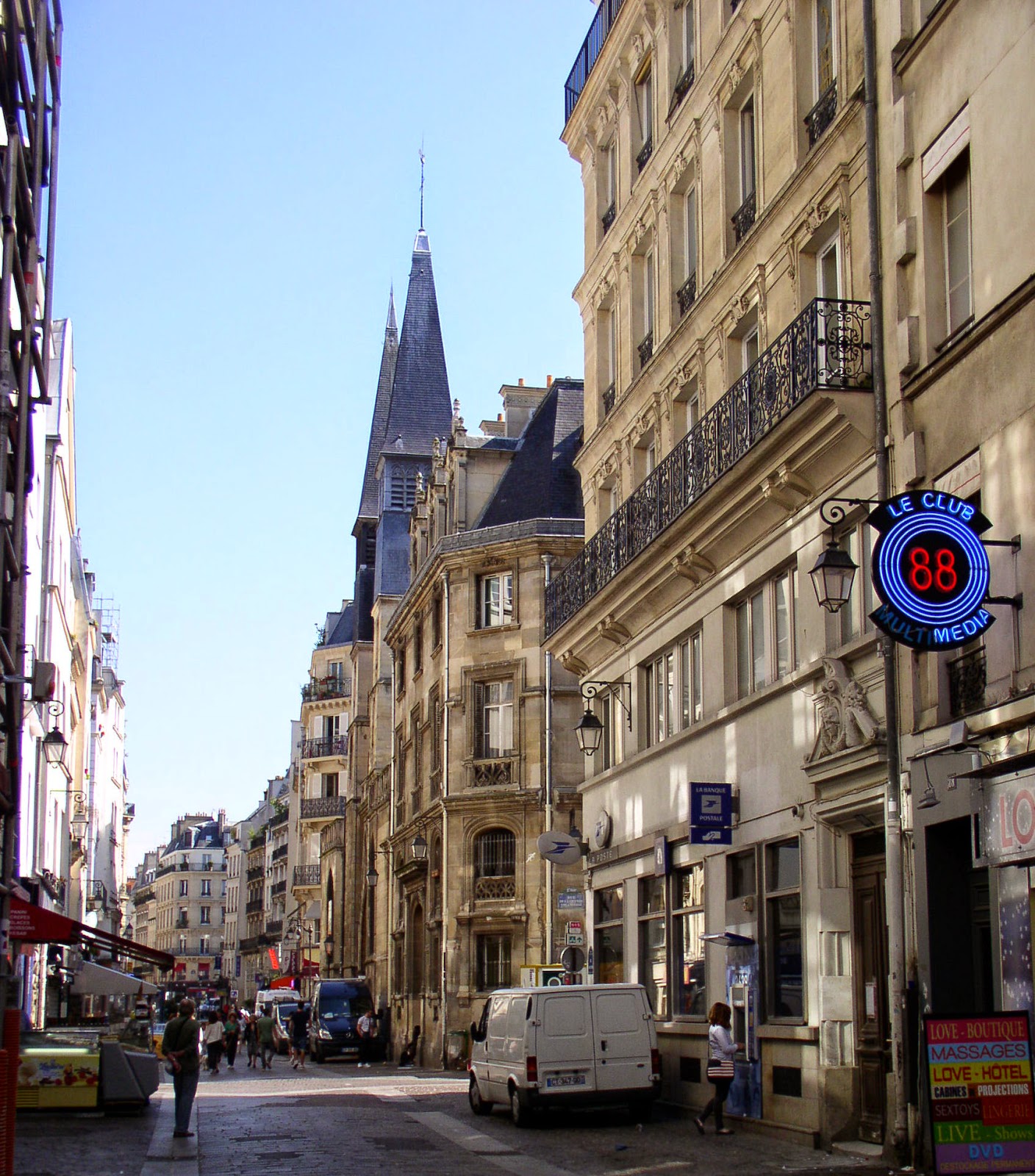 From Paris with Love Along Rue SaintDenis in ChatelêtLesHalles