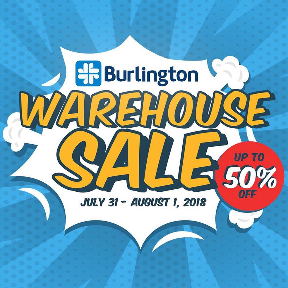 Manila Shopper Burlington Warehouse SALE JulyAug 2018