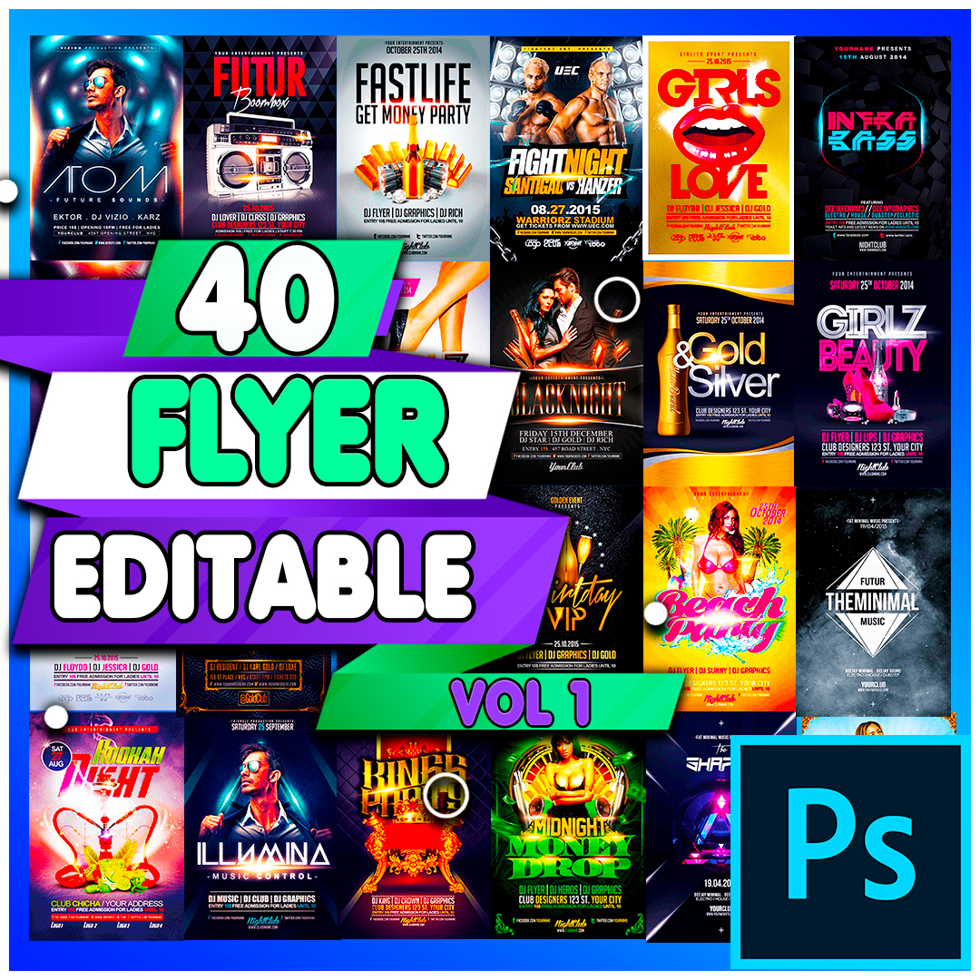 descargar-40-flyer-editables-2020-vol-1-photoshop-gratis-psd