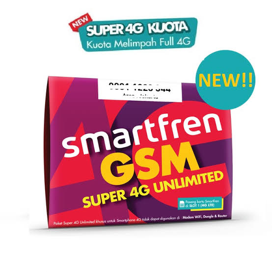 Cara Daftar Paket Unlimited Smartfren 4g Lewat Sms