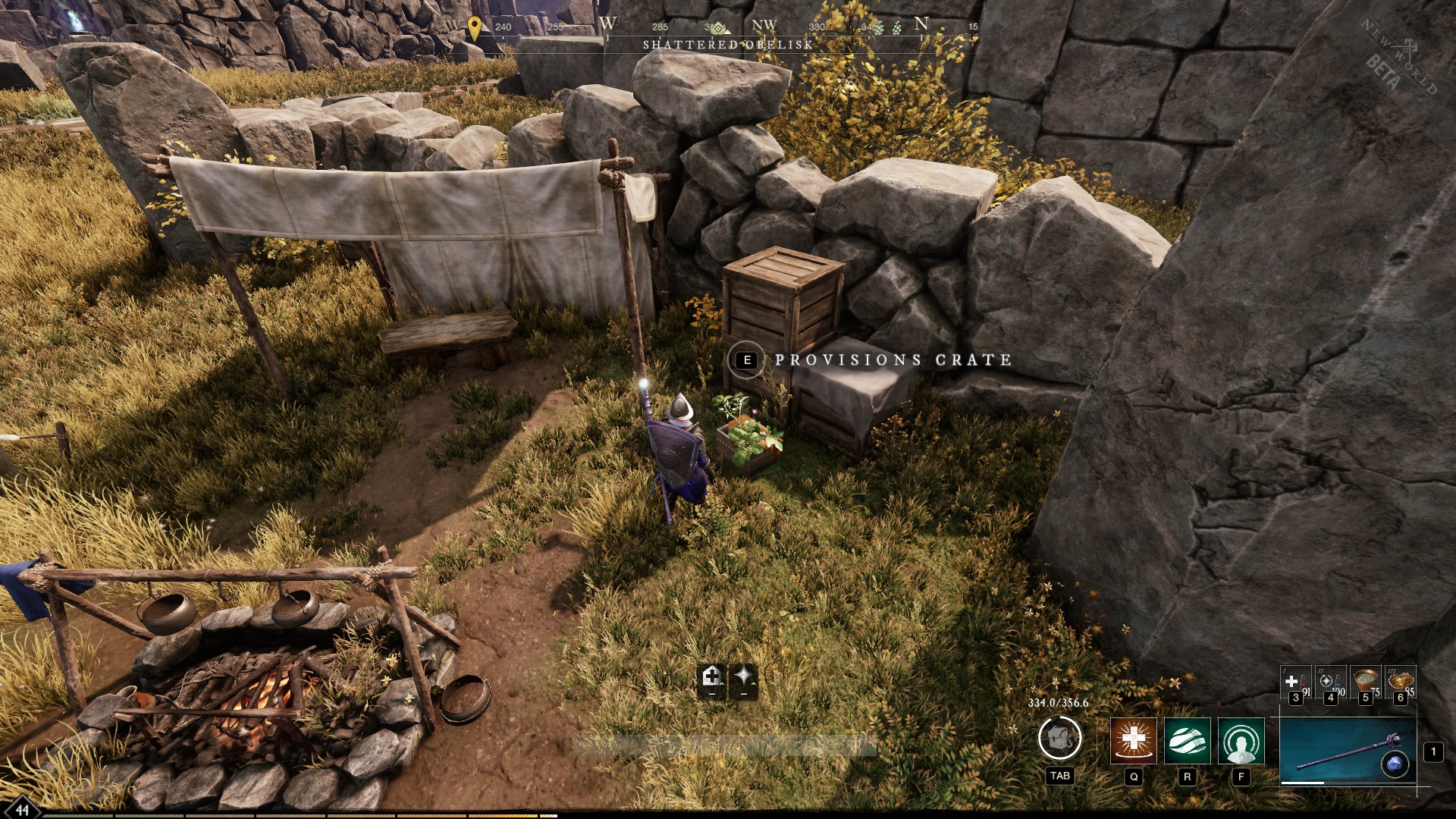 New World Shattered Obelisk chest locations