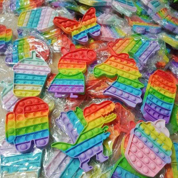 [Được chọn mẫu] Đồ Chơi Pop It Giảm Stress Siêu Hot (Size trung)