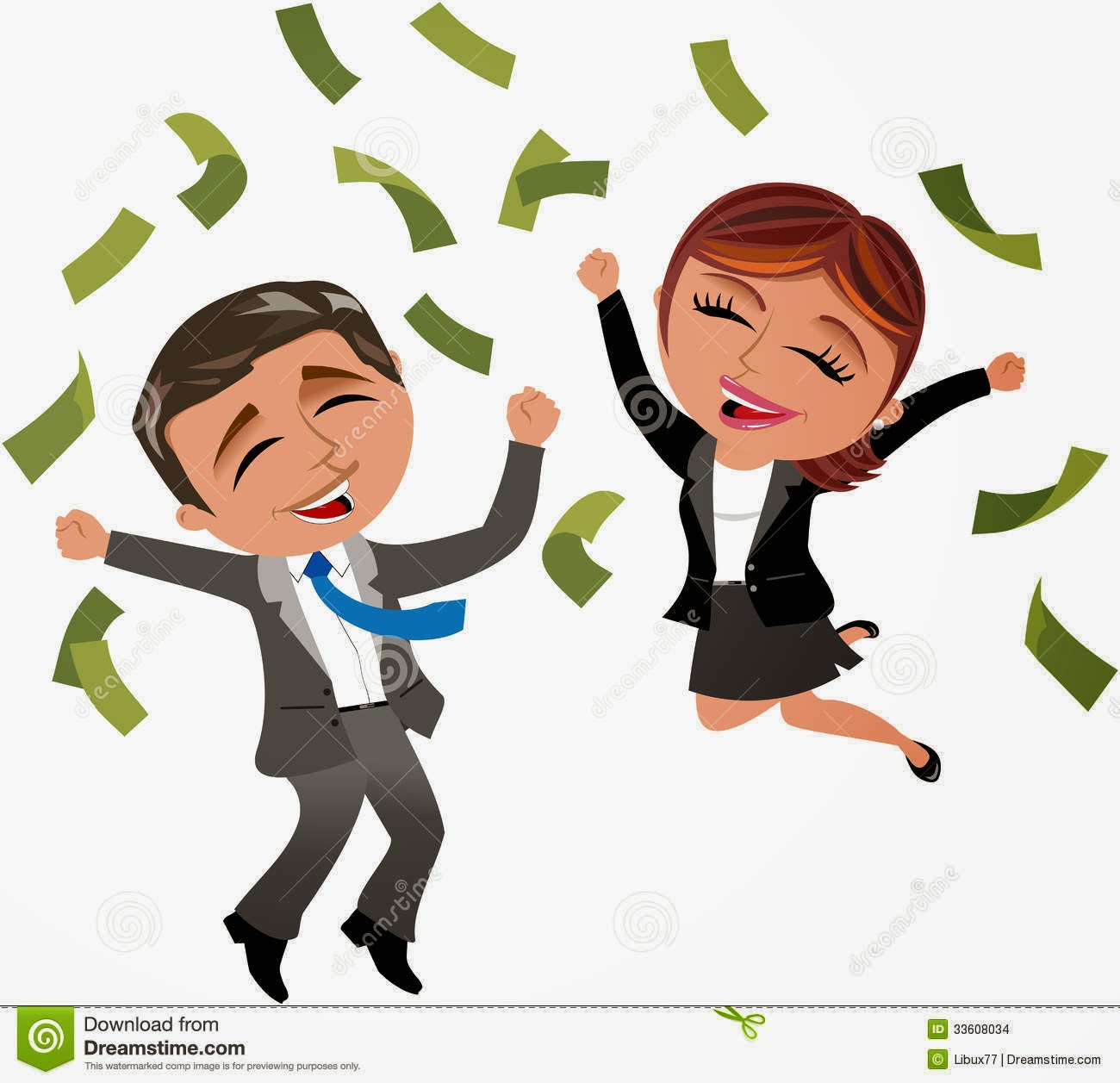 clipart man with money - photo #21
