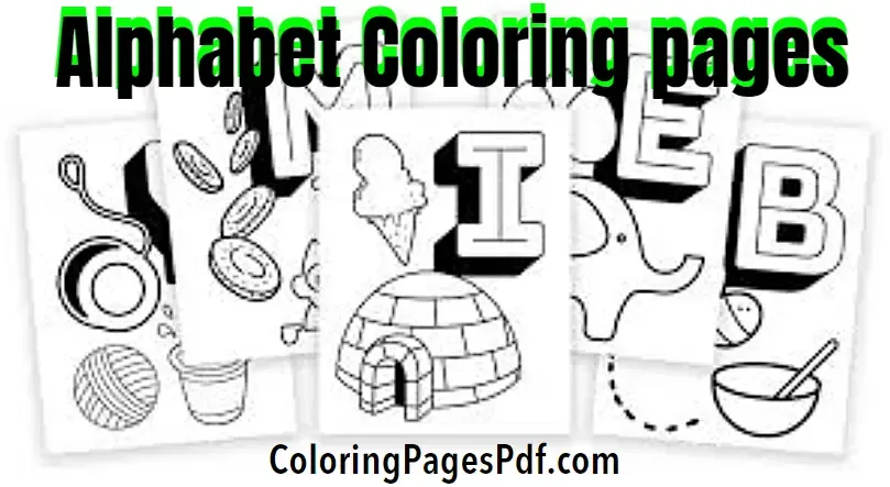 Alphabet Coloring Pack