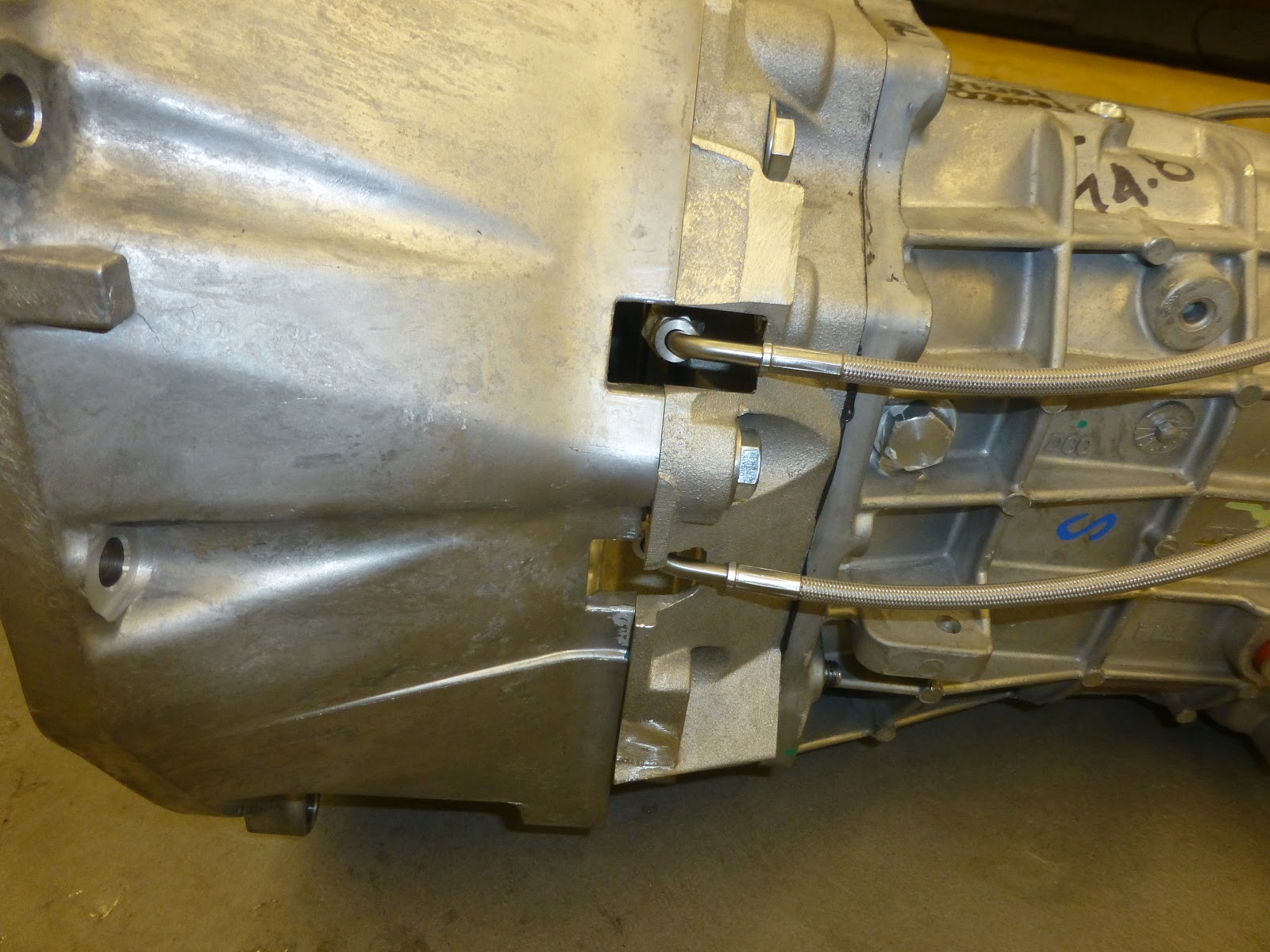 Jonathan's GD427 Mk IV Clutch Slave Cylinder & Gearbox