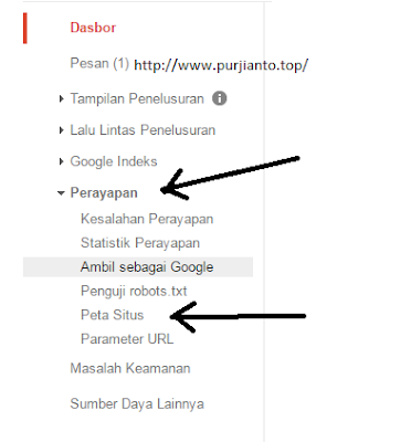 Cara praktis terindeks google 8