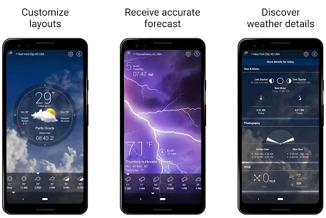 best live weather app for android