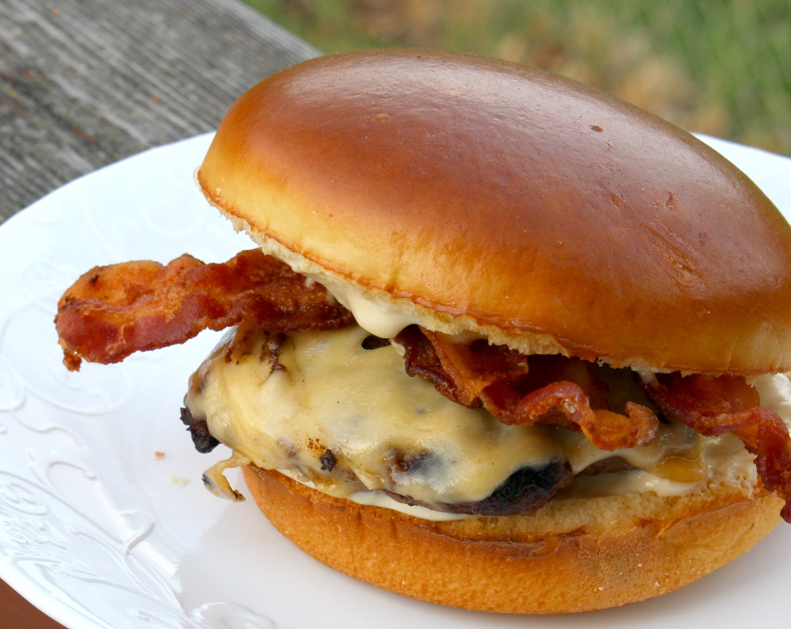 Cheese Curd In Paradise Bacon Gouda Burgers CookoutWeek