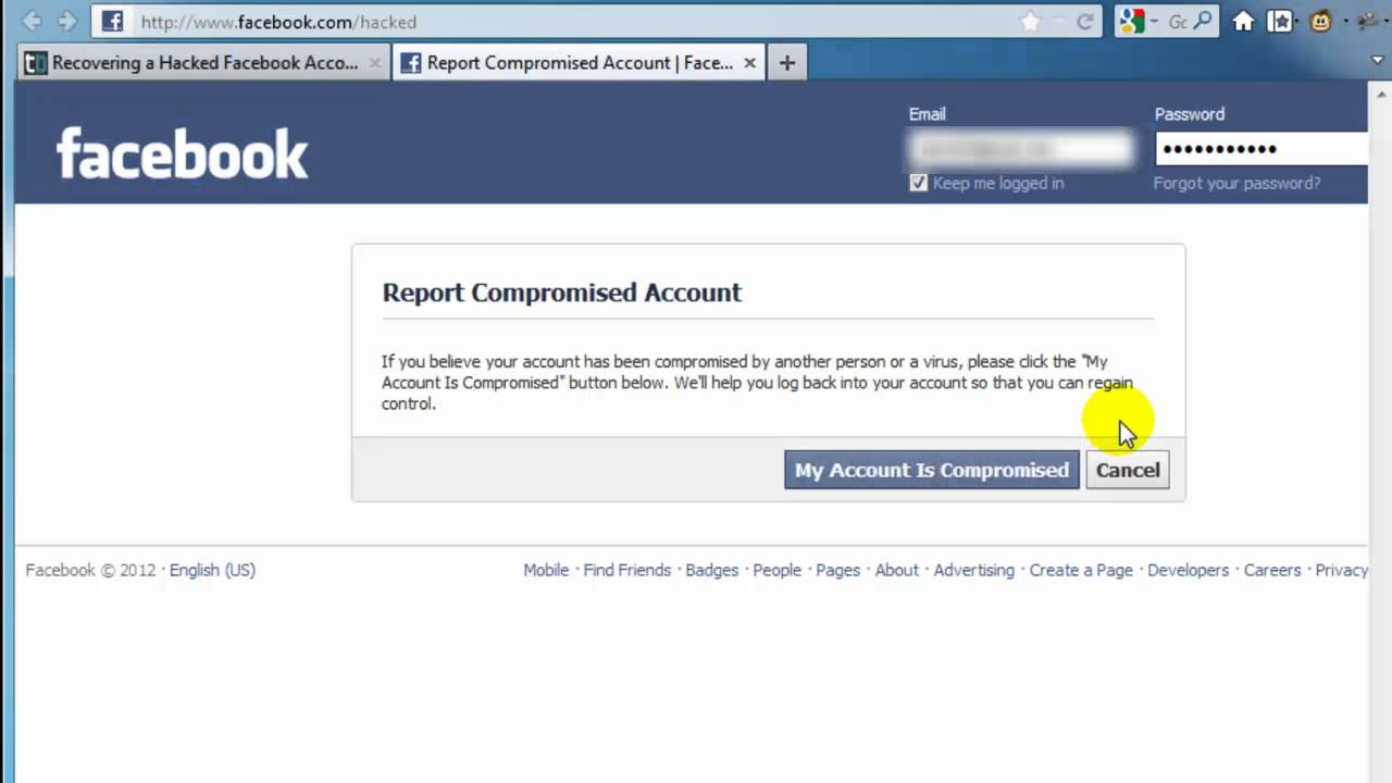How to Recover Hacked Facebook Account | Report Hacked Fb Account