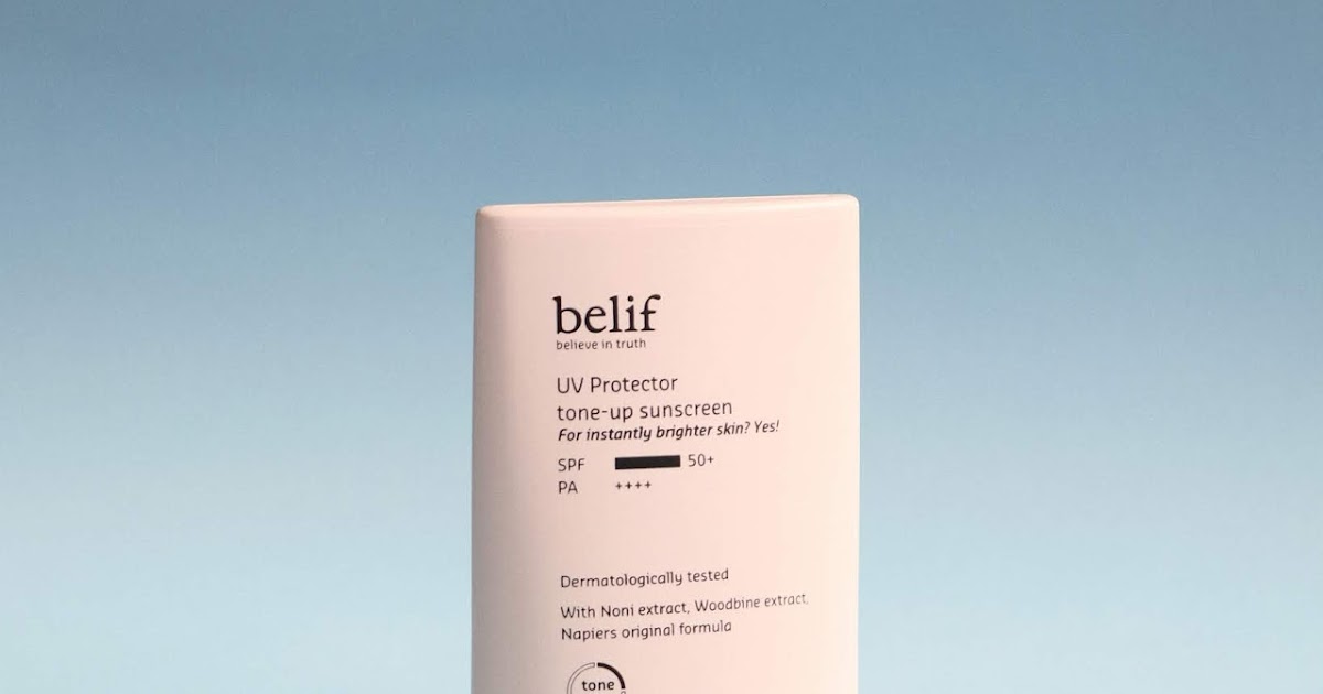 belif sunscreen