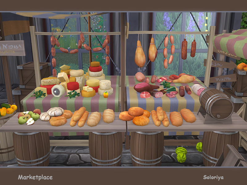 soloriya Marketplace. Sims 4
