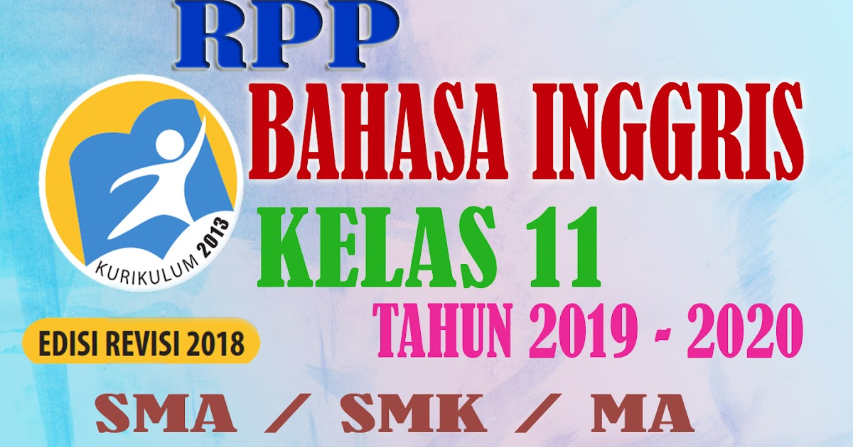 RPP BAHASA INGGRIS KELAS XI Personal Letter RPP REVISI 2018