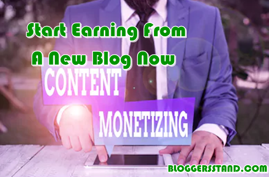 How To Earn Money From A Brand New Blog