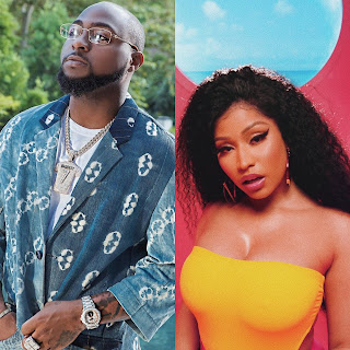 Davido Set To Drop New Track With American Rapper, Nicki Minaj