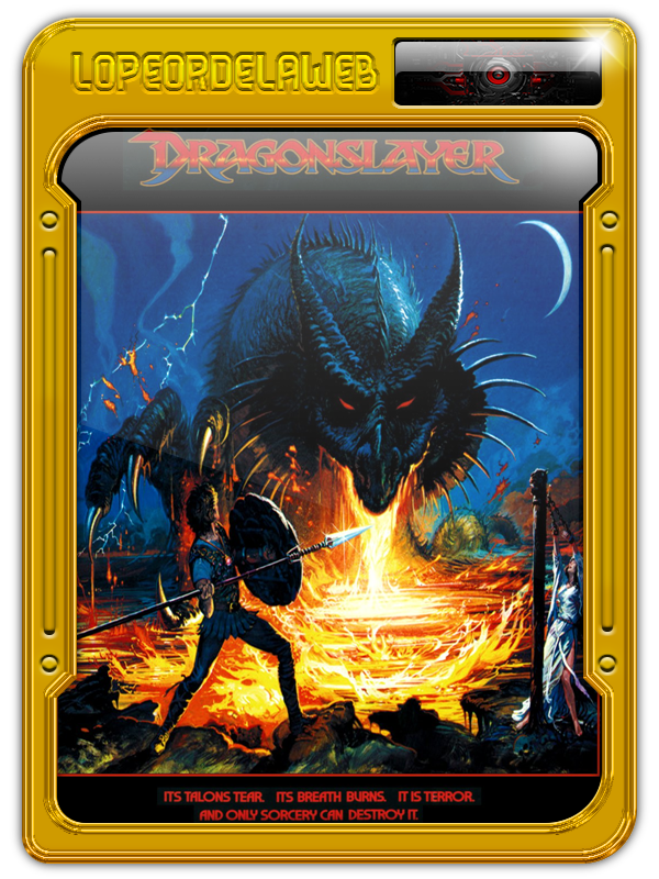 Dragonslayer (El Dragón Del Lago De Fuego) (1981) Dual-Mega