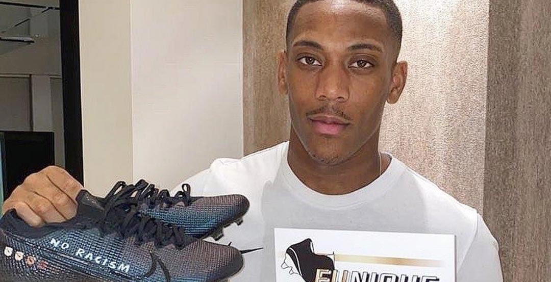 Ser rodear Declaración Anthony Martial Shows Off Unique Nike Mercurial Anti-Racism Boots - Debut  Today? - Footy Headlines