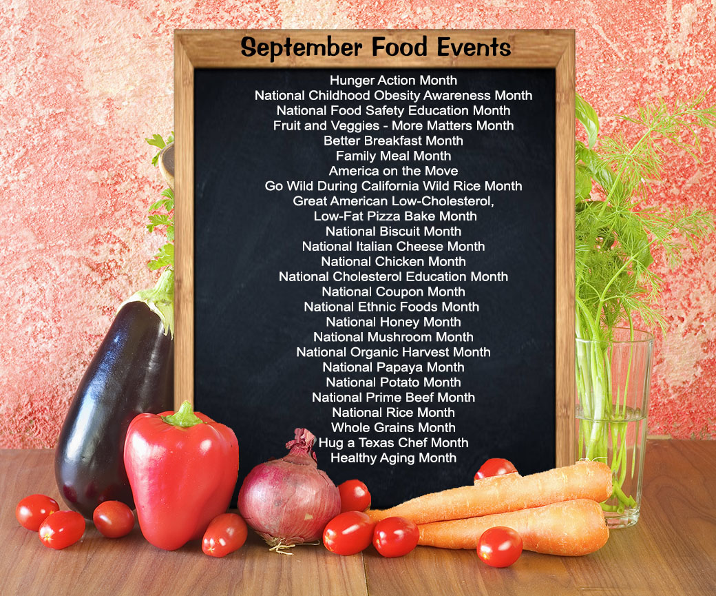 Dietitians Online Blog September Food, Nutrition, and Health Events
