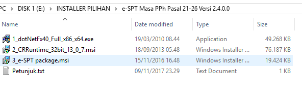 cara install dan menggunakan espt PPh Pasal 21 / 26 versi