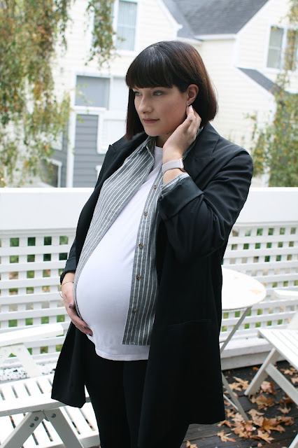 36 weeks pregnant, third trimester style, OOTD, Fashion Blogger, Topshop, Madewell