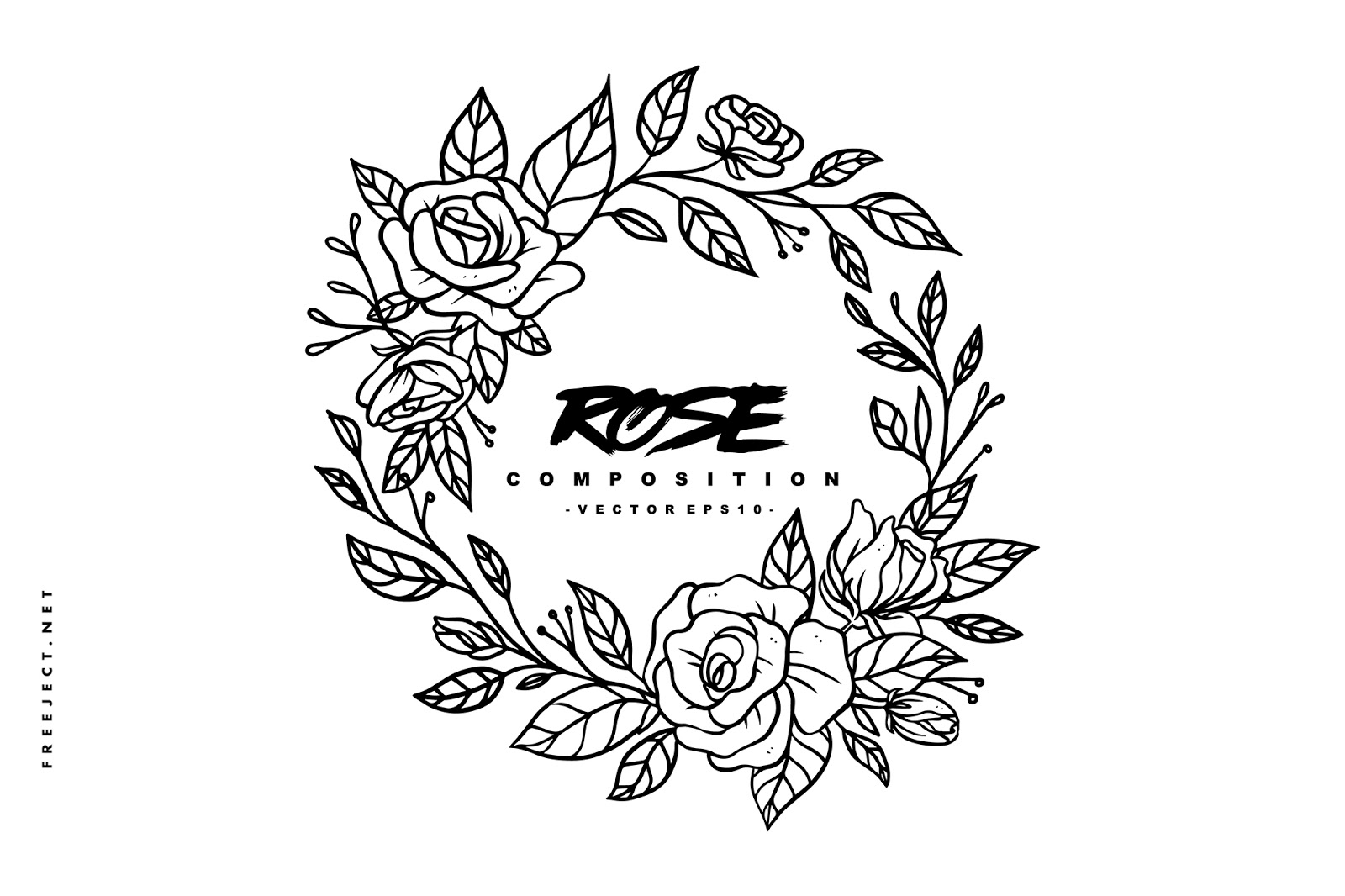 Rose Frame Vector Art, Icons, and Graphics for Free Download