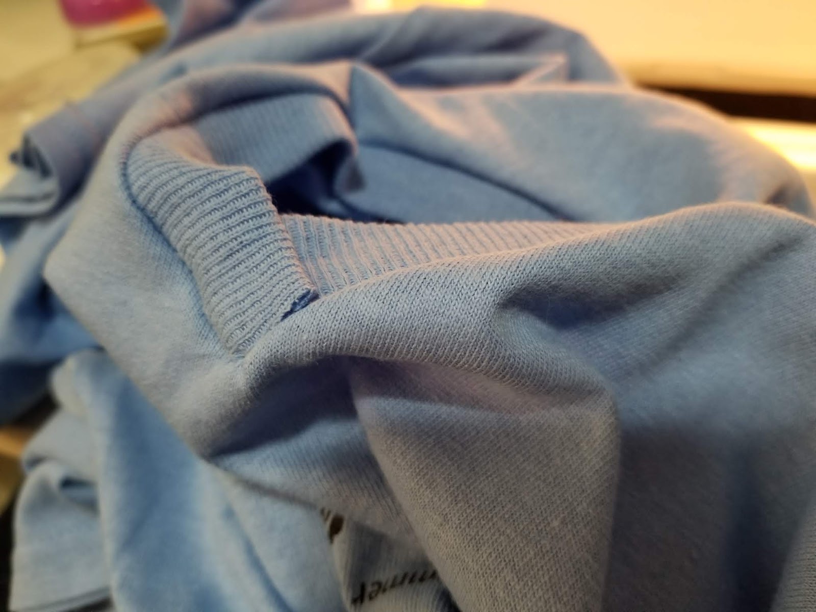 Converting a T-shirt to a V Neck