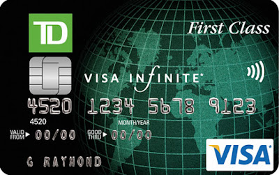 td canada trust first class travel visa rewards