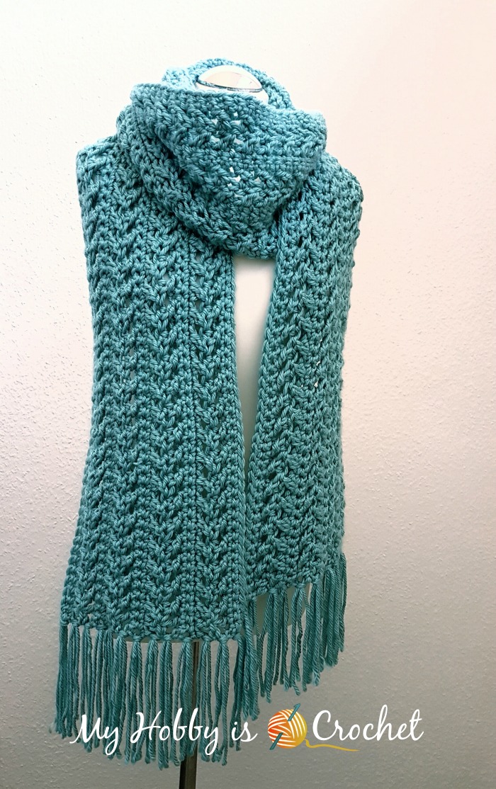 My Hobby Is Crochet: Go with The Flow Super Scarf - Free ...