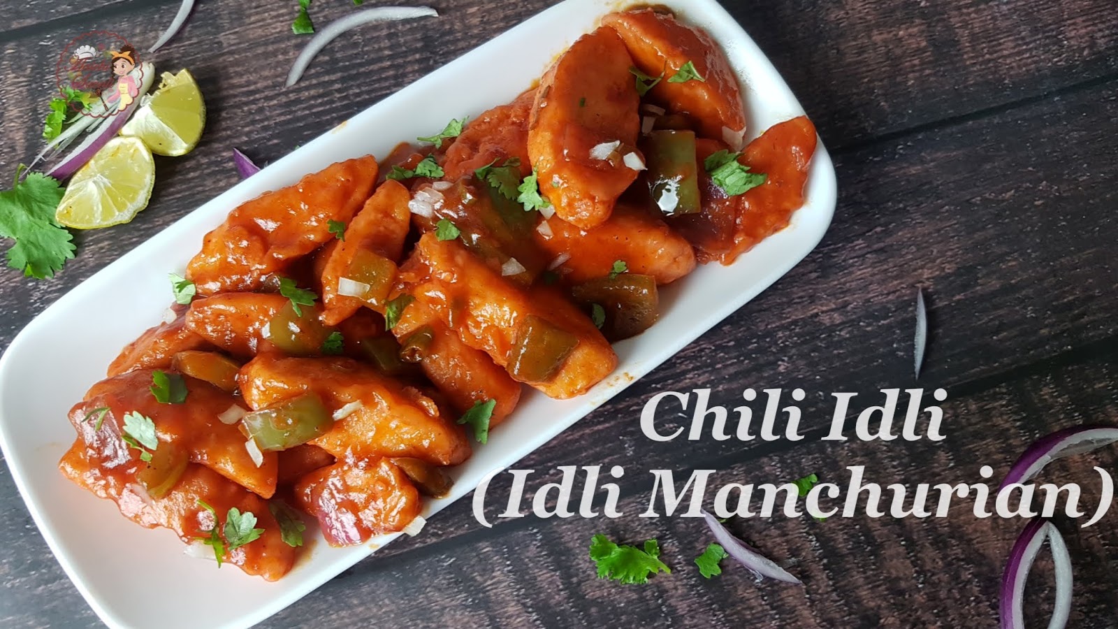 Chilli Idli / Idli Manchurian Recipe / Idli Recipe / Leftover Idli's Makeover Aaichi Savali