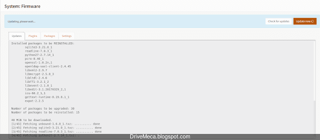 Se descargan e instalan actualizaciones Se descargan e instalan actualizaciones