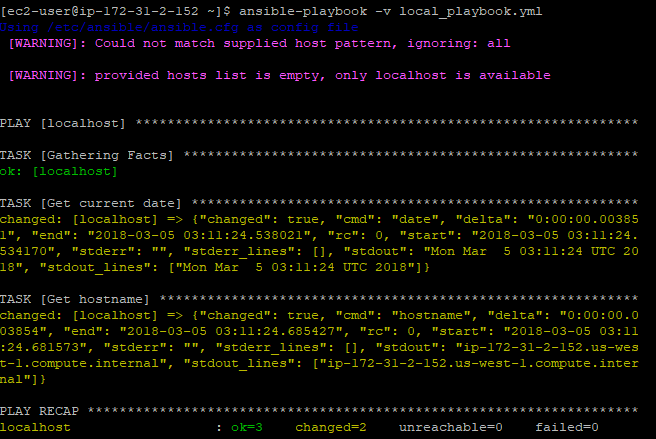 Chapter-2: How to write a simple YAML Playbook to run on Localhost, in ...