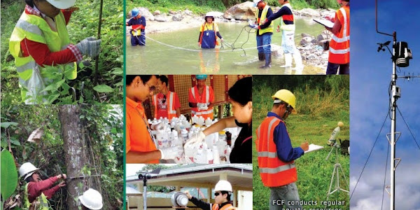 2009, FCF Minerals Corporation Installation of Automated Weather Station (AWS)