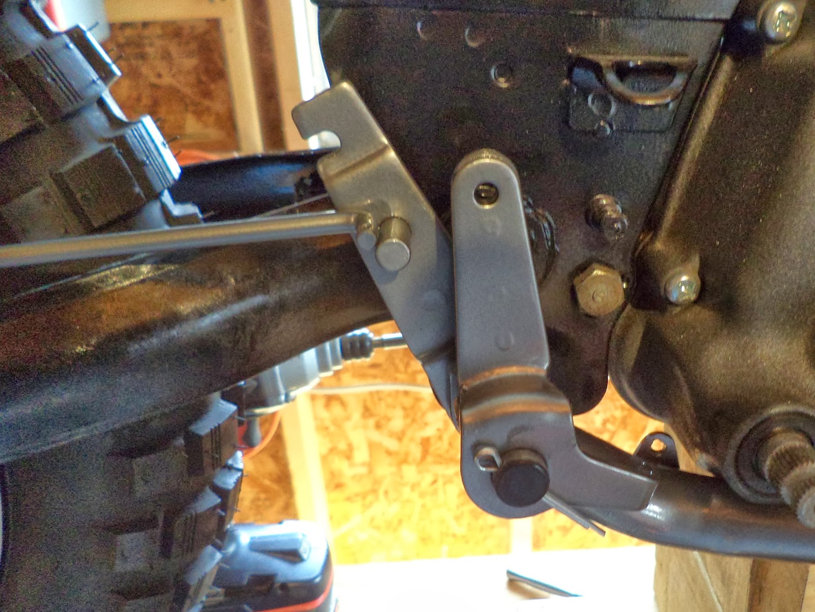 Tear it up, fix it, repeat CT70 Rear Wheel and Brake