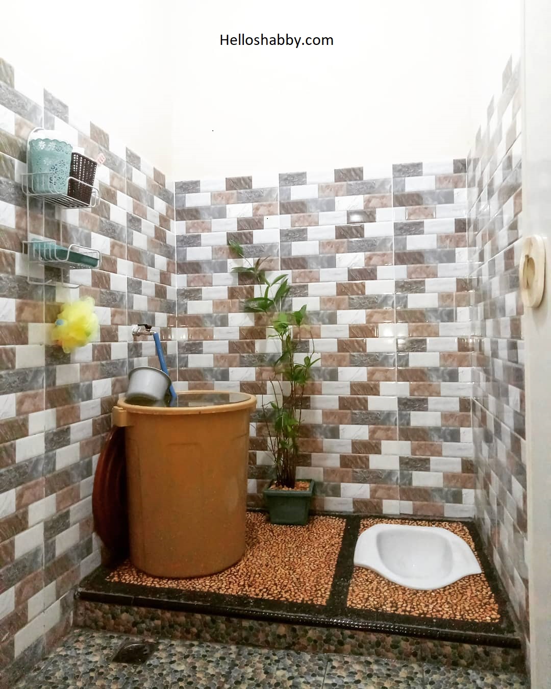 15+ Desain Kamar Mandi WC Jongkok Modern